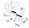 Toro 22700C - Lawnmower, 1988 (8000001-8999999) Ersatzteile GAS TANK ASSEMBLY