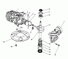 Toro 22700B - 21" Commercial, Side Discharge Mower, 1993 (39000001-39999999) Ersatzteile CRANKSHAFT ASSEMBLY (MODEL NO. 47PN2-3)