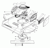 Toro 22700B - 21" Commercial, Side Discharge Mower, 1993 (39000001-39999999) Ersatzteile ENGINE ASSEMBLY
