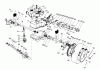 Toro 22700BC - Lawnmower, 1995 (5900001-5999999) Ersatzteile GEAR CASE ASSEMBLY