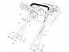 Toro 22700BC - Lawnmower, 1995 (5900001-5999999) Ersatzteile HANDLE ASSEMBLY