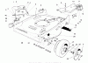 Toro 22700BC - Lawnmower, 1995 (5900001-5999999) Ersatzteile HOUSING ASSEMBLY