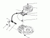 Toro 22700BC - Lawnmower, 1995 (5900001-5999999) Ersatzteile IGNITION ASSEMBLY (MODEL NO. 47PR4-3)