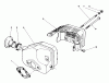 Toro 22710C - Lawnmower, 1989 (SN 9900001-9999999) Ersatzteile ENGINE ASSEMBLY MODEL NO. 47PJ8 #5