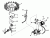 Toro 23144 - 21" Whirlwind Hevi-Duty Lawnmower, 1974 (4000001-4999999) Ersatzteile MAGNETO NO. 610689A
