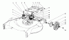 Toro 23144 - 21" Whirlwind Hevi-Duty Lawnmower, 1974 (4000001-4999999) Ersatzteile REAR AXLE & TIRE ASSEMBLY S.P. MODELS 23144 & 23123