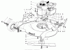 Toro 23022 - 21" Whirlwind Hevi-Duty Lawnmower, 1977 (7000001-7999999) Ersatzteile HOUSING ASSEMBLY