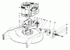 Toro 23158 - 21" Whirlwind Hevi-Duty Lawnmower, 1978 (8000001-8999999) Ersatzteile ENGINE ASSEMBLY