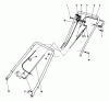 Toro 23158 - 21" Whirlwind Hevi-Duty Lawnmower, 1978 (8000001-8999999) Ersatzteile HANDLE ASSEMBLY