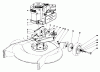 Toro 23158 - 21" Whirlwind Hevi-Duty Lawnmower, 1979 (9000001-9999999) Ersatzteile ENGINE ASSEMBLY
