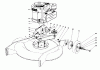 Toro 23158 - Lawnmower, 1981 (1000001-1999999) Ersatzteile ENGINE ASSEMBLY