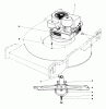 Toro 23333 - Lawnmower, 1978 (8000001-8999999) Ersatzteile ENGINE ASSEMBLY