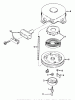 Toro 23370 - 21" Whirlwind Hevi-Duty Lawnmower, 1978 (8000001-8999999) Ersatzteile REWIND STARTER NO. 590420