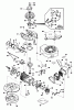 Toro 23375 - 21" Commercial Lawnmower, 1980 (0000001-0999999) Ersatzteile ENGINE TECUMSEH MODEL NO. TVS 600-661-07