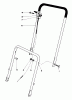Toro 23375 - 21" Commercial Lawnmower, 1980 (0000001-0999999) Ersatzteile HANDLE ASSEMBLY