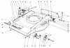 Toro 23400 - Lawnmower, 1980 (0000001-0999999) Ersatzteile MOWER HOUSING ASSEMBLY