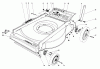 Toro 23450 - Lawnmower, 1980 (0000001-0999999) Ersatzteile MOWER HOUSING ASSEMBLY