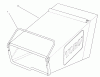 Toro 26620BG - Lawnmower, 1991 (1000001-1999999) Ersatzteile GRASS BAG ASSEMBLY MODEL 26620B SERIAL NOS. 1001116-UP MODEL 26620BG SERIAL NOS. 1000101 & UP