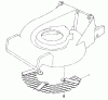 Toro 26620BG - Lawnmower, 1991 (1000001-1999999) Ersatzteile LEAF SHREDDER KIT MODEL NO. 59181