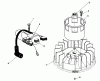 Toro 26620BG - Lawnmower, 1991 (1000001-1999999) Ersatzteile MAGNETO & FLYWHEEL ASSEMBLY (ENGINE NO. VM140)