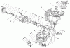 Toro 26620B - Lawnmower, 1992 (2000001-2999999) Ersatzteile CRANKCASE ASSEMBLY (ENGINE NO. VMM1-7)