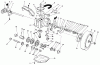 Toro 26620B - Lawnmower, 1992 (2000001-2999999) Ersatzteile GEAR CASE ASSEMBLY