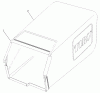 Toro 26620B - Lawnmower, 1992 (2000001-2999999) Ersatzteile GRASS BAG ASSEMBLY