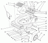 Toro 26620B - Lawnmower, 1992 (2000001-2999999) Ersatzteile HOUSING ASSEMBLY