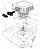 Toro 26620B - Lawnmower, 1992 (2000001-2999999) Ersatzteile RECOIL ASSEMBLY (ENGINE NO. VMM1-7)