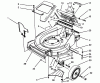Toro 26620B - Lawnmower, 1993 (3900001-3999999) Ersatzteile HOUSING ASSEMBLY