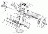Toro 26620C - Lawnmower, 1989 (9000001-9999999) Ersatzteile GEAR CASE ASSEMBLY