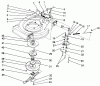 Toro 26621 - Lawnmower, 1990 (0000001-0999999) Ersatzteile BLADE BRAKE CLUTCH ASSEMBLY