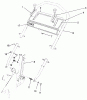 Toro 26621 - Lawnmower, 1990 (0000001-0999999) Ersatzteile HANDLE ASSEMBLY