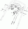 Toro 26621 - Lawnmower, 1990 (0000001-0999999) Ersatzteile TRACTION CONTROL ASSEMBLY