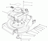 Toro 26621B - Lawnmower, 1991 (1000001-1999999) Ersatzteile ENGINE ASSEMBLY