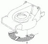 Toro 26621B - Lawnmower, 1991 (1000001-1999999) Ersatzteile LEAF SHREDDER KIT MODEL NO. 59181