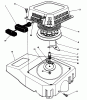 Toro 26621B - Lawnmower, 1991 (1000001-1999999) Ersatzteile RECOIL ASSEMBLY (ENGINE MODEL NO. VML0-2)