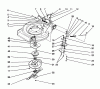 Toro 26621B - Lawnmower, 1992 (2000001-2999999) Ersatzteile BLADE BRAKE CLUTCH ASSEMBLY