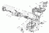 Toro 26621B - Lawnmower, 1992 (2000001-2999999) Ersatzteile CRANKCASE ASSEMBLY (ENGINE MODEL NO. VMM1-2)