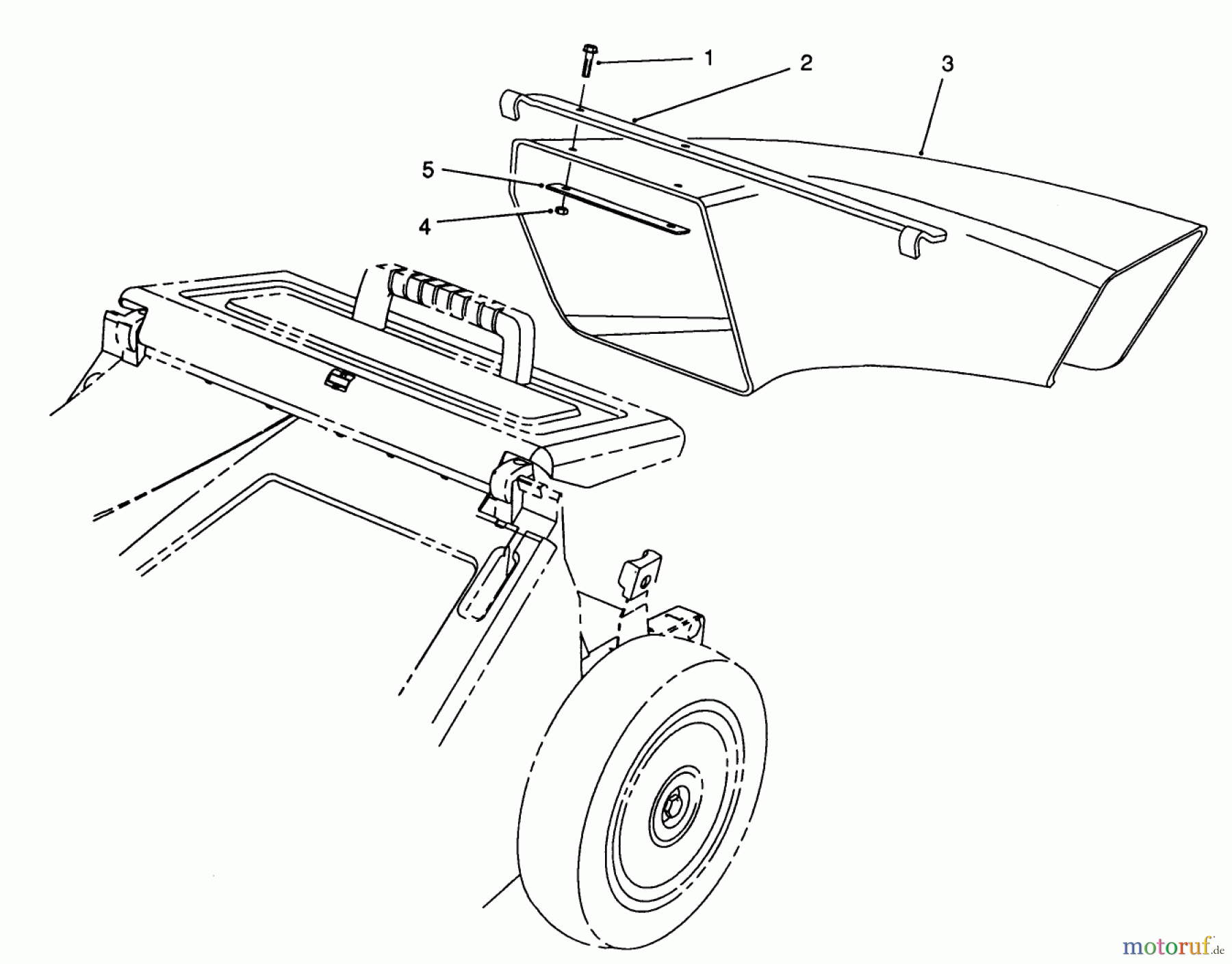 Toro Neu Mowers, Walk-Behind Seite 2 26621B - Toro Lawnmower, 1992 (2000001-2999999) SIDE DLSCHARGE CHUTE MODEL NO. 59112 (OPTIONAL)