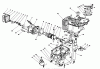 Toro 26622 - Lawnmower, 1989 (9000001-9999999) Ersatzteile CRANKCASE ASSEMBLY (ENGINE MODEL NO. VMJ8)