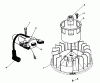 Toro 26622 - Lawnmower, 1989 (9000001-9999999) Ersatzteile MAGNETO & FLYWHEEL ASSEMBLY (ENGINE MODEL NO. VMJ8)