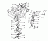 Toro 26622 - Lawnmower, 1990 (0000001-0003100) Ersatzteile BLADE BRAKE CLUTCH ASSEMBLY