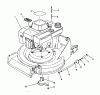 Toro 26622 - Lawnmower, 1990 (0000001-0003100) Ersatzteile ENGINE ASSEMBLY