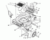 Toro 26622 - Lawnmower, 1990 (0000001-0003100) Ersatzteile HOUSING ASSEMBLY