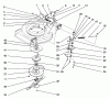 Toro 26622 - Lawnmower, 1991 (1000001-1999999) Ersatzteile BLADE BRAKE CLUTCH ASSEMBLY
