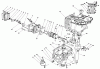 Toro 26622 - Lawnmower, 1991 (1000001-1999999) Ersatzteile CRANKCASE ASSEMBLY (ENGINE MODEL NO. VM140)