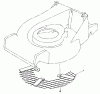 Toro 26622 - Lawnmower, 1991 (1000001-1999999) Ersatzteile LEAF SHREDDER MODEL NO. 59180