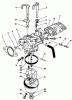 Toro 26622CS - Lawnmower, 1989 (9000001-9999999) Ersatzteile CARBURETOR ASSEMBLY (ENGINE NO. VMJ8)