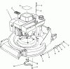 Toro 26622CS - Lawnmower, 1989 (9000001-9999999) Ersatzteile ENGINE ASSEMBLY